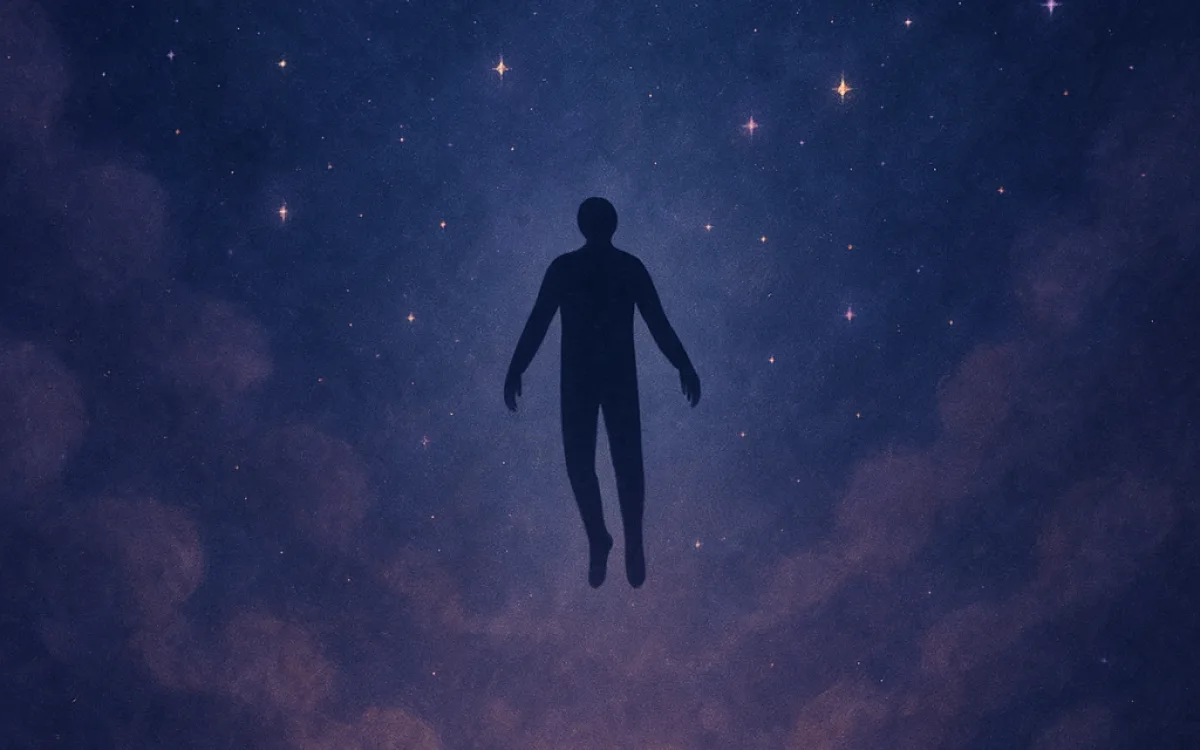 The falling dream usually arrives at the edge of sleep, not in the middle of it