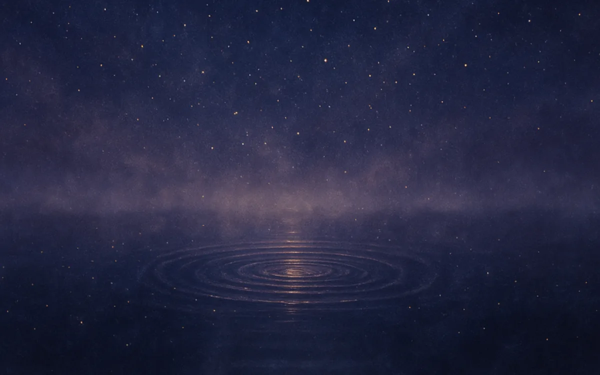 Water in a dream tracks feeling: still, moving, rising or deep